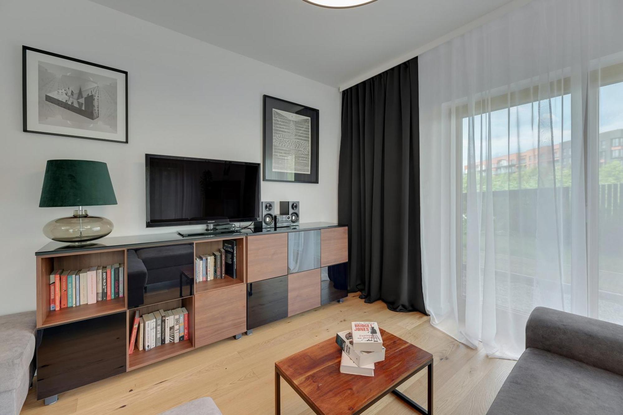 Nadmotlawie Riverside - Sauna, Gym & Parking By Downtown Apartments Gdańsk Exteriör bild